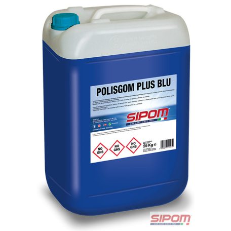 Polisgom Plus Blu 25KG - Gumiápoló Matt autómosók, autókozmetikák, kamionmosók számára