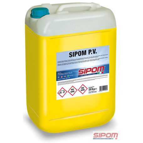 Sipom P.V. 25Kg - Műanyag Tisztító - Műszerfal tisztító autómosók autókozmetikák kamionmosók számára